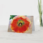 Carte de voeux Flower (Devant)