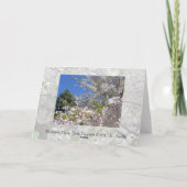 Carte de voeux Flower Cherry Trees (Dos)