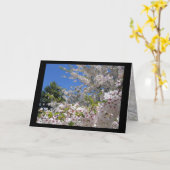 Carte de voeux Flower Cherry Trees (Fleur jaune)