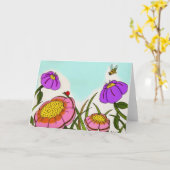 Carte de voeux Flower Meadow (Fleur jaune)