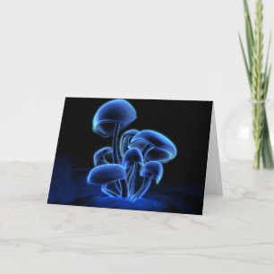 Carte de voeux Fluorescence