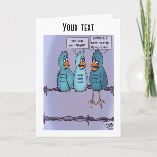 Carte de voeux Flying Coach