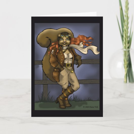 Carte de voeux Flying Squirrel (Devant)