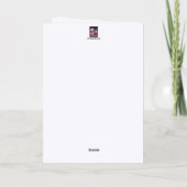 Carte de voeux Foil Foil High Beams (Verso)