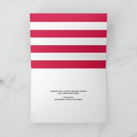 Carte de voeux fois par | rustique de vacances de (Intérieur)