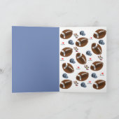 Carte de voeux football (Intérieur)