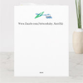 Carte de vœux : Force (Dos)