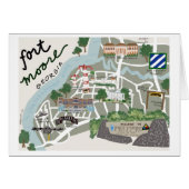 Carte de voeux Fort Moore (Devant Horizontal)