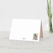 Carte de voeux française Pyrénées (Verso)