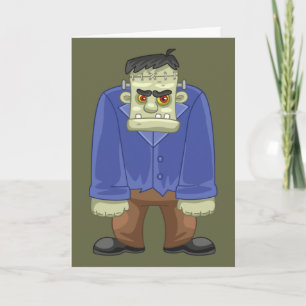 Carte de voeux Frankenstein