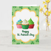Carte de Vœux Friandise de la Saint-Patrick (Fleur jaune)