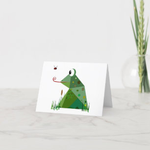 Carte de voeux Froggie