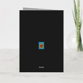 Carte de voeux funéraire Black Clover Irish wake (Dos)