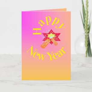 Carte de vœux G : Bonne année .