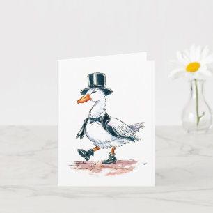 Carte de voeux Gallant Gander