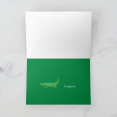 Carte de voeux Gator Blues (Intérieur)