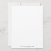 Carte de voeux Geisha Original Art Flat (Dos)