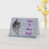 Carte de voeux générale n° 1 (Fleur jaune)