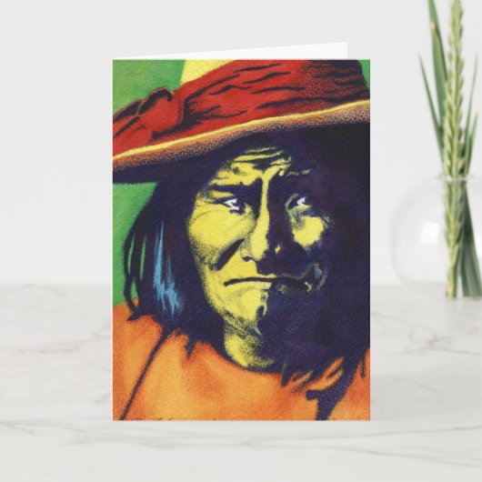 Carte de voeux Geronimo (Devant)