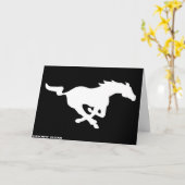 Carte de voeux Ghost Ride (Fleur jaune)