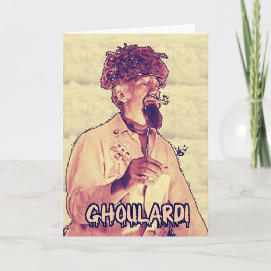 Carte de voeux Ghoulardi (Surreal 4) avec envelopp (Devant)