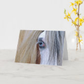 Carte de voeux gitane de vision (Fleur jaune)