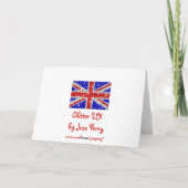 Carte de voeux Glitz UK 'Happy Birthday' (Dos)