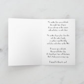 Carte de voeux Gold Black Happy Holidays (Intérieur)