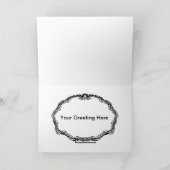 Carte de voeux - Gold Unicorn (Intérieur)