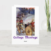 Carte de voeux Golden Coach Fine Art (Dos)