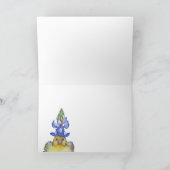 carte de voeux goldfinch (Intérieur)