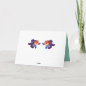 Carte de voeux Goldfish design "get well soon" (Dos)