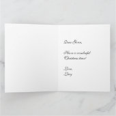 Carte de vœux Goldie Doodle (Intérieur)