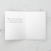 Carte de voeux Golem du support émotionnel (Intérieur)