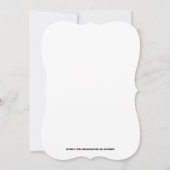 Carte de voeux Gothique Bouquet Appartement (Dos)