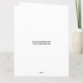 Carte de vœux grande Miami Sunset VIBES GUÉRISSEUS (Dos)