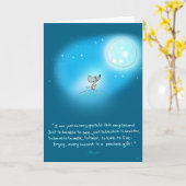 Carte de voeux "Gratitude" (Fleur jaune)