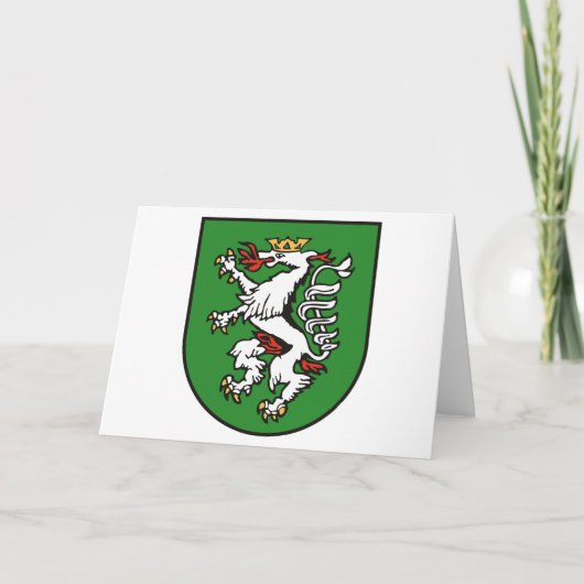 Carte de voeux Graz Coat of Arms (Devant)
