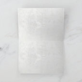 Carte de voeux Great White Egret (Intérieur)