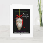 carte de voeux grecque de Noël (Dos)