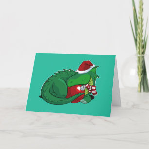 Carte de voeux Green Dragon Holiday Edition
