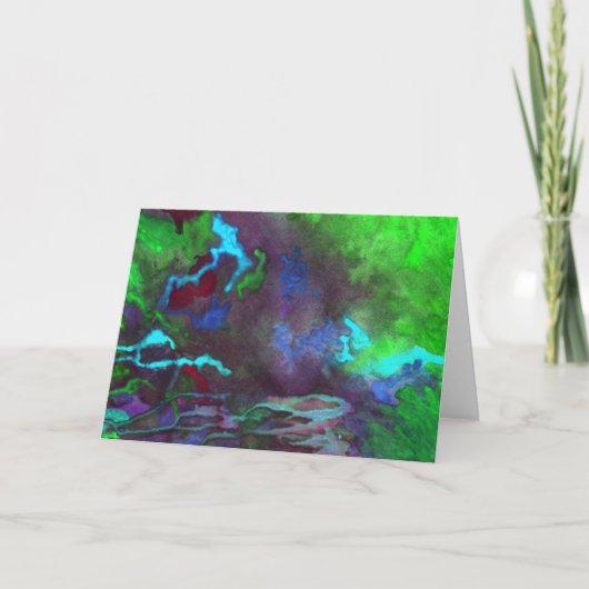 Carte de voeux Green Fusion 2 (Devant)