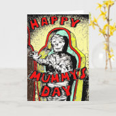 Carte de voeux Green Weenii "Happy Mummy's Day" (Fleur jaune)