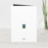 Carte de vœux grise Black Clover (Dos)