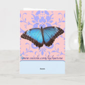 Carte de voeux Guardian Angel (Dos)