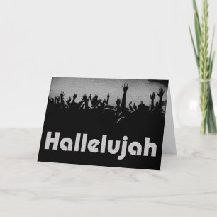 Carte de voeux Hallelujah