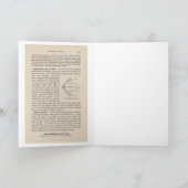 Carte de voeux "HALLEY'S COMET" (Intérieur)