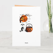 Carte de voeux Halloween (Dos)