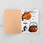 Carte de voeux Halloween (Intérieur)