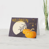 Carte de voeux Halloween (Devant)